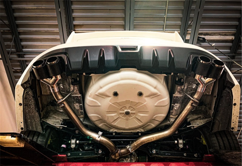 MBRP Premium Exhaust for 2011 - 2021 Subaru WRX/STI: 3in Dual Split Rear Exit with 3.5in CF Tips, T304 Street Version