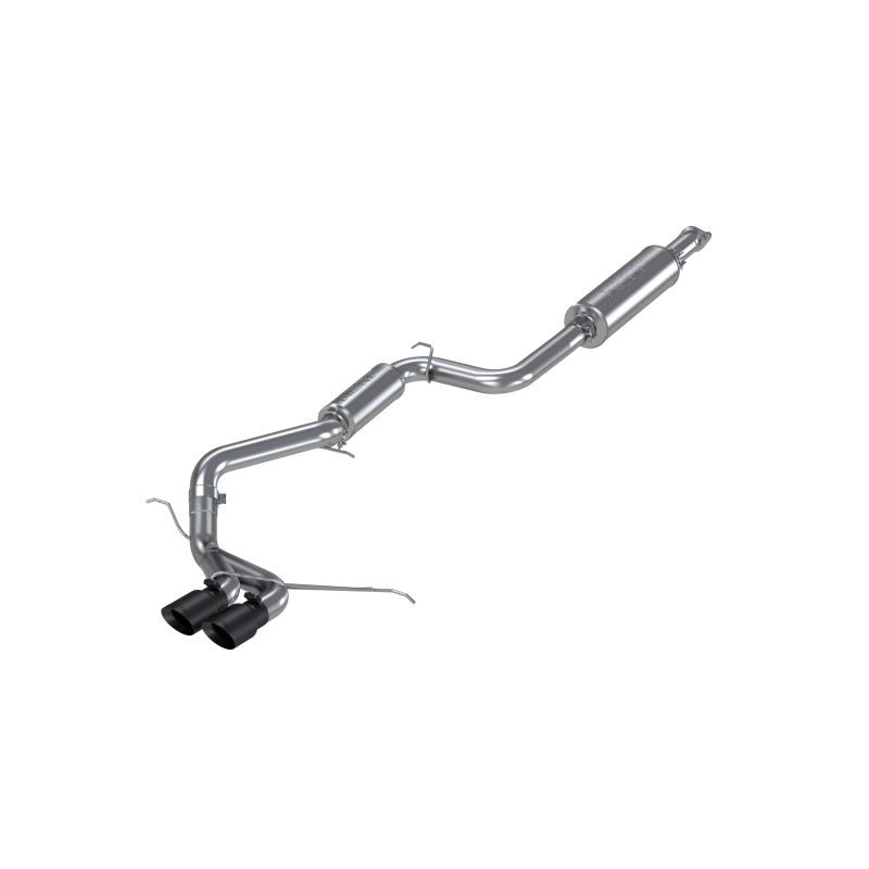 MBRP Armor Plus: 2013 - 2018 Ford Focus ST 2.0L EcoBoost Dual Center Outlet T409 3in Cat Back Exhaust with Black Tips