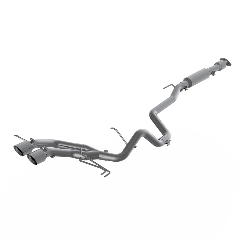 MBRP 2013 - 2018 Hyundai Veloster Turbo: 2.5in T304 Cat - Back Dual Exit Exhaust with 4in. OD Tips
