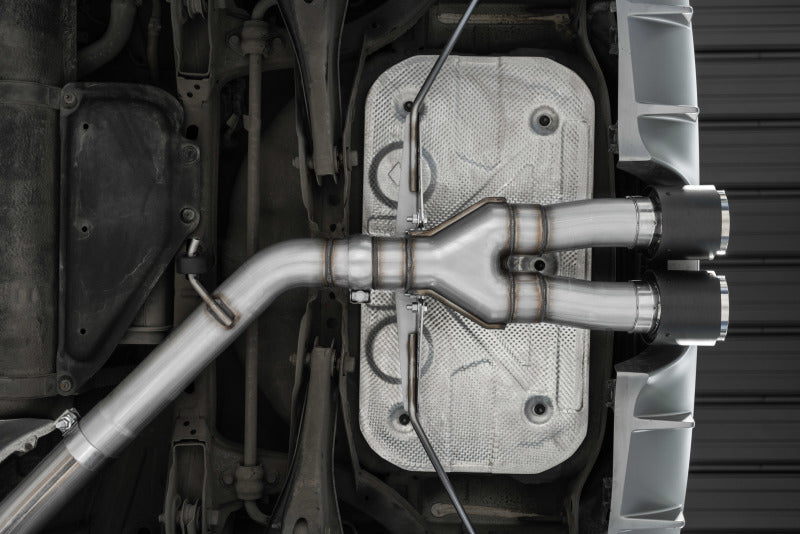 2019+ MBRP Hyundai Veloster Turbo Cat Back Exhaust - T304 Stainless Steel with Carbon Fiber Tip