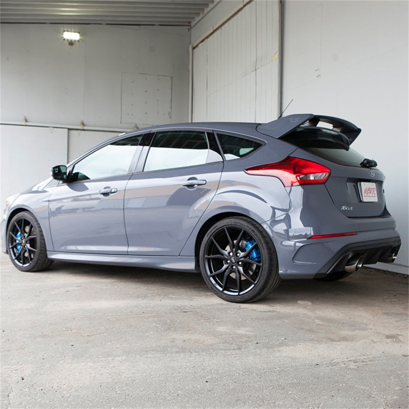 MBRP 2016+ Ford Focus RS 3in Dual Outlet Cat-Back Exhaust - T409 SS Lifetime Performance Upgrade
