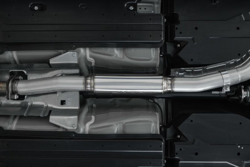 MBRP High-Performance 3in Dual Split Rear Exit Exhaust with 3.5in CF Tips for 2015 - 2019 Subaru WRX 2.0L/STI 2.5L (Race Version)