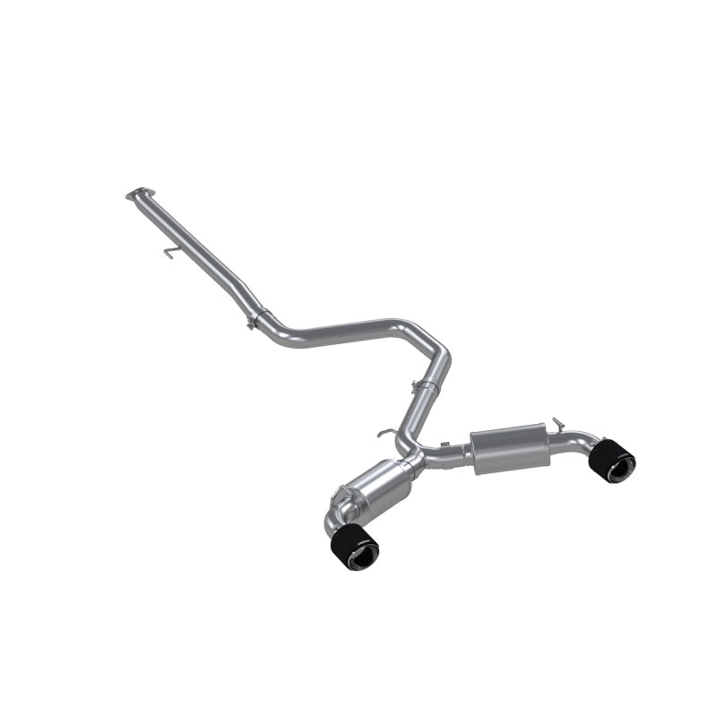 MBRP 2019+ Hyundai Veloster N 2.0L Turbo 3in Cat Back Exhaust - T304 Stainless with Carbon Fiber Tip