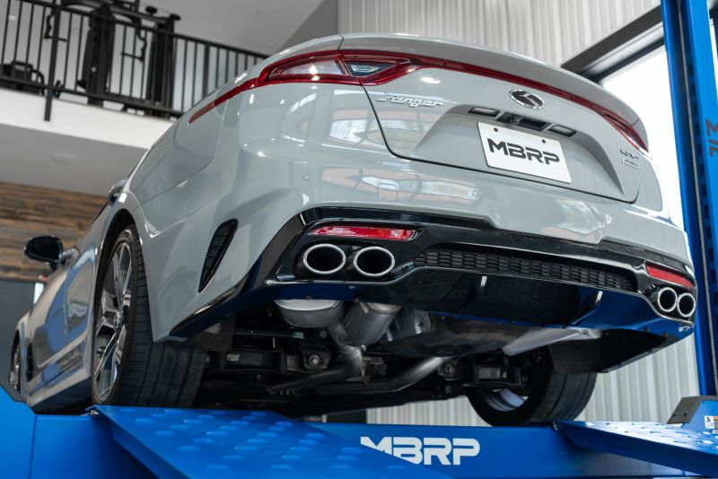MBRP 2018+ Kia Stinger 3.3L RWD/AWD 2.5in Cat Back Dual Rear Exit Exhaust - No Tips