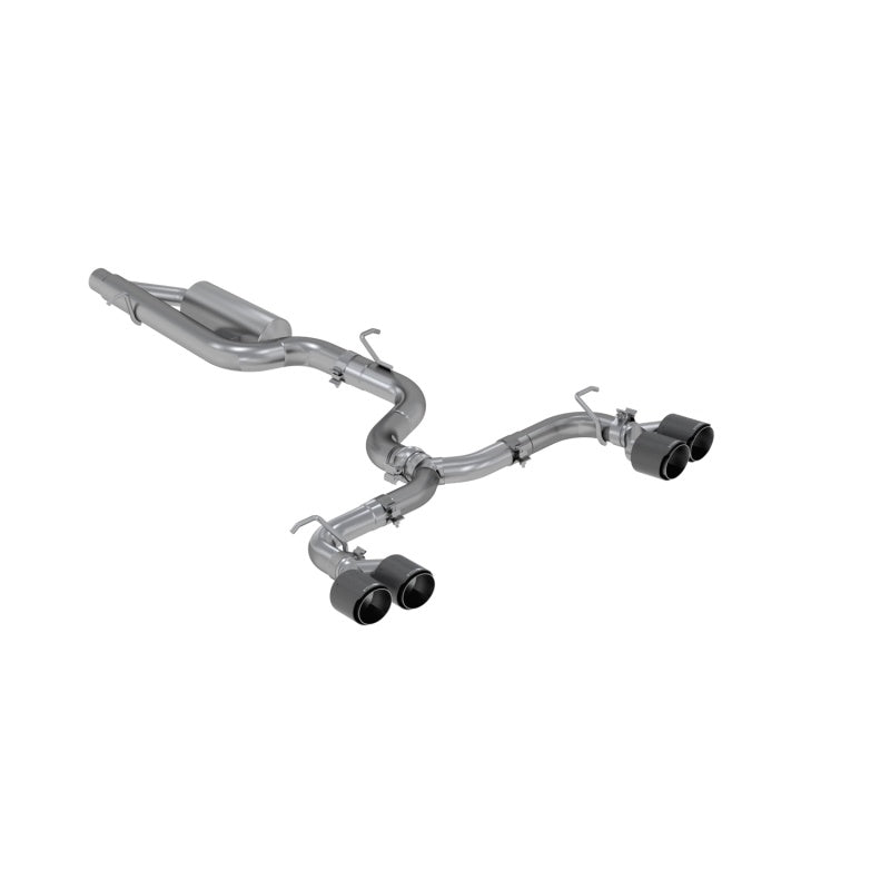 MBRP 2015 - 2019 VW Golf R MK7/MK7.5 3in T304 Cat Back Exhaust with Stunning Carbon Fiber Tips