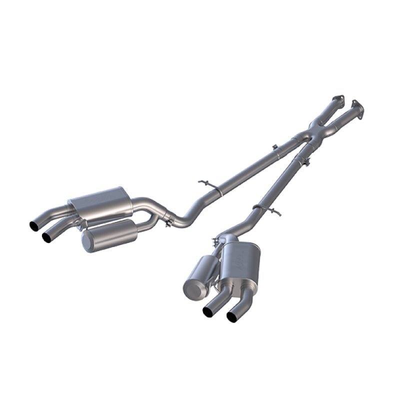 MBRP Premium 2.5in Cat Back Exhaust for 2018+ Kia Stinger 3.3L RWD/AWD - Dual Rear Exit, No Tips