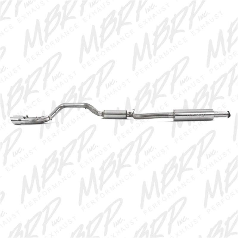 MBRP Armor Plus: 2013 - 2018 Ford Focus ST 2.0L EcoBoost 3in Dual Center Outlet T409 Cat Back Exhaust
