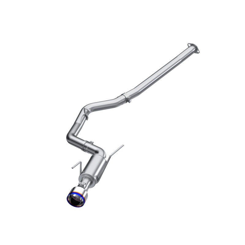 MBRP 15 - 21 Subaru WRX 2.0L/STI 2.5L & 11 - 14 Sedans: 3in Cat - Back Single Rear Exit Exhaust with Burnt End Tips (T304)