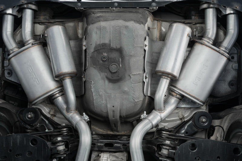 MBRP Premium 2.5in Cat Back Exhaust for 2018+ Kia Stinger 3.3L RWD/AWD - Dual Rear Exit, No Tips