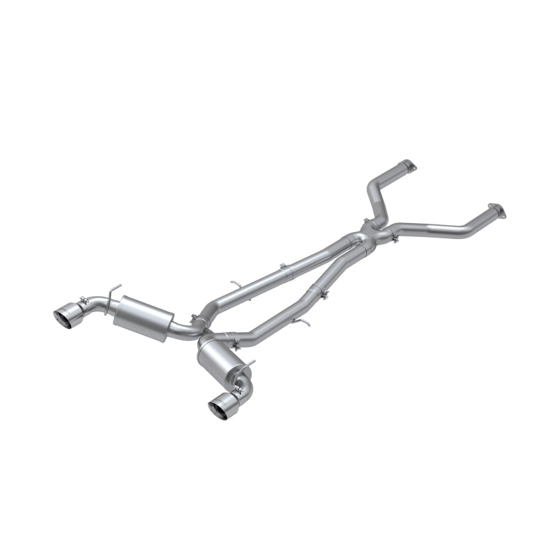 MBRP Armor Pro Series Cat Back Dual Rear Exhaust for 2017 - 2022 Infiniti Q60 3.0L RWD/AWD