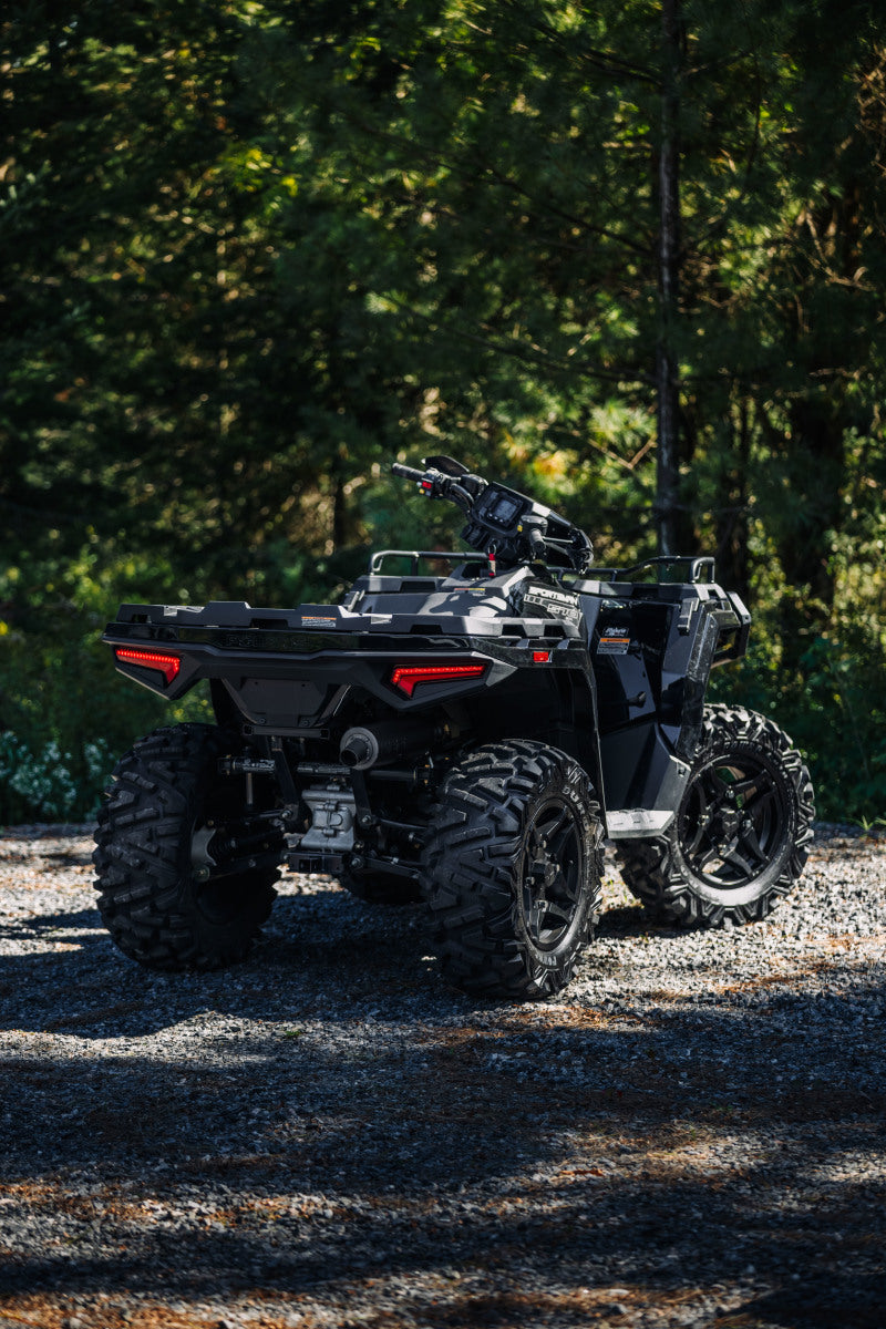 MBRP Slip-On Exhaust with Sport Muffler for Multiple Polaris ATV Models (2001 - 2024)