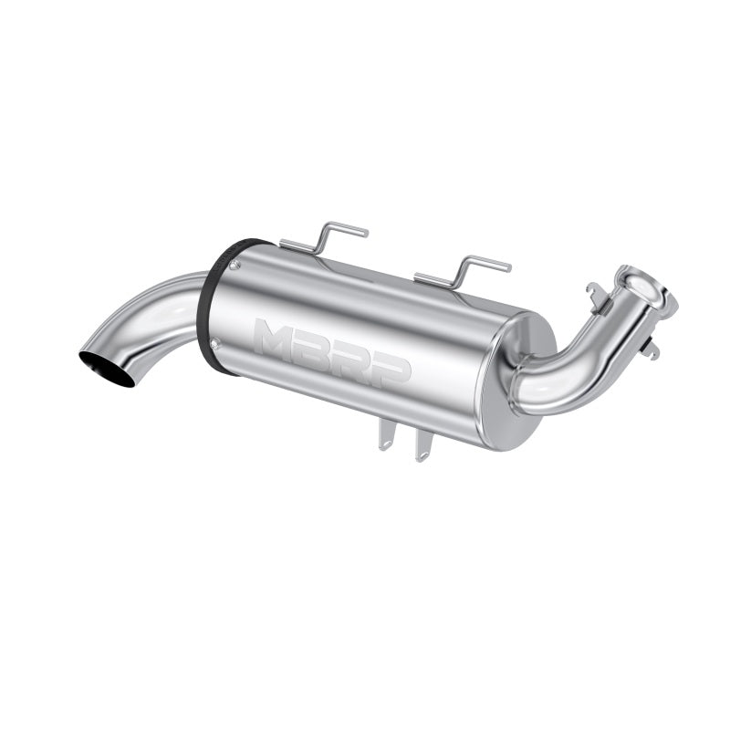 MBRP 2011+ Polaris Sportsman Touring 850 - T304 Stainless Single Slip-On Performance Exhaust