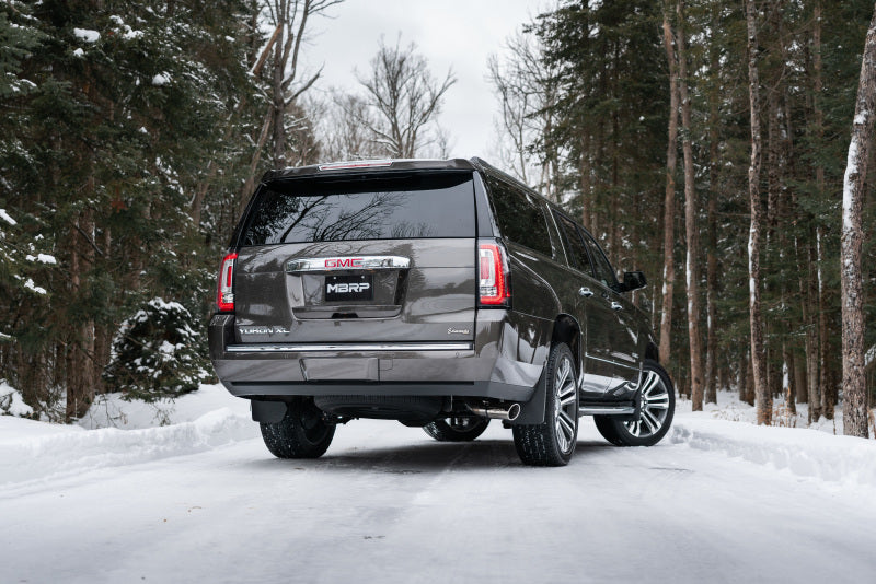 MBRP 3in. Aluminized Steel Single Side Cat Back Exhaust for 2015 - 2020 GM Tahoe, Suburban, Yukon, Yukon XL & Escalade