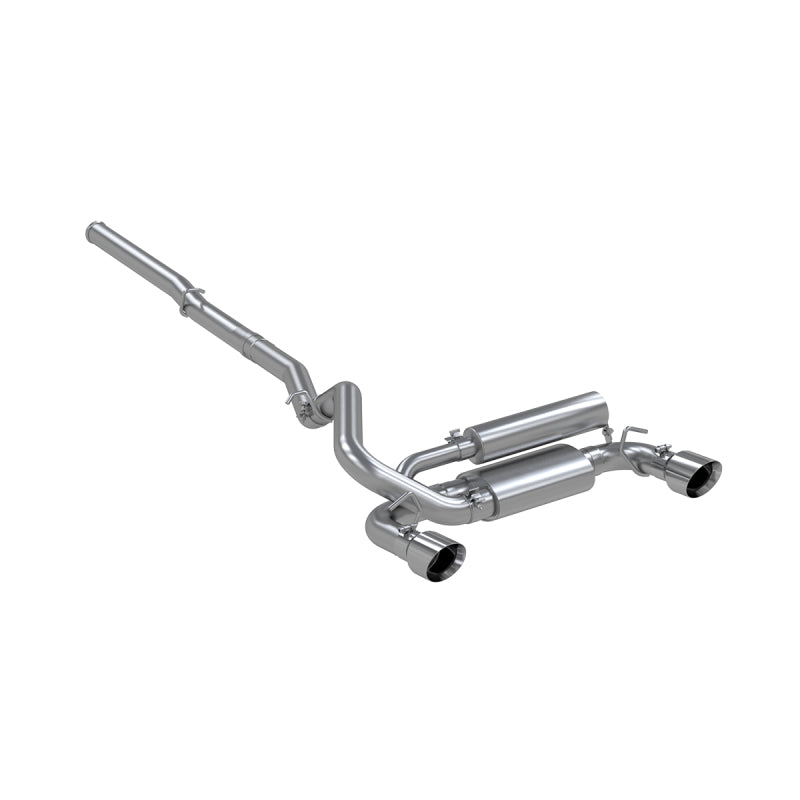 MBRP 2016+ Ford Focus RS 3in Aluminized Dual Outlet Cat-Back Exhaust - Unleash Your Car's Potential!