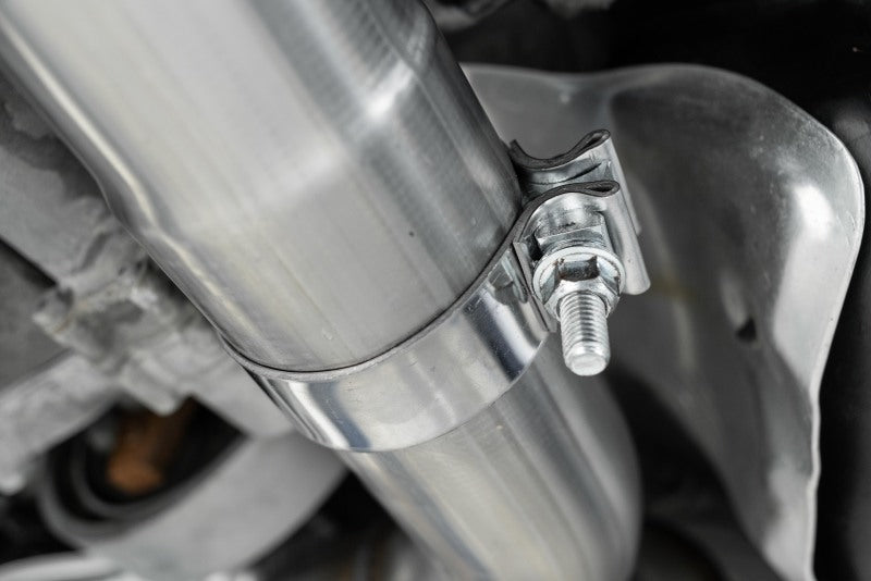 MBRP 2015 - 2019 VW Golf R MK7/MK7.5 3in T304 Cat Back Exhaust with Stunning Carbon Fiber Tips