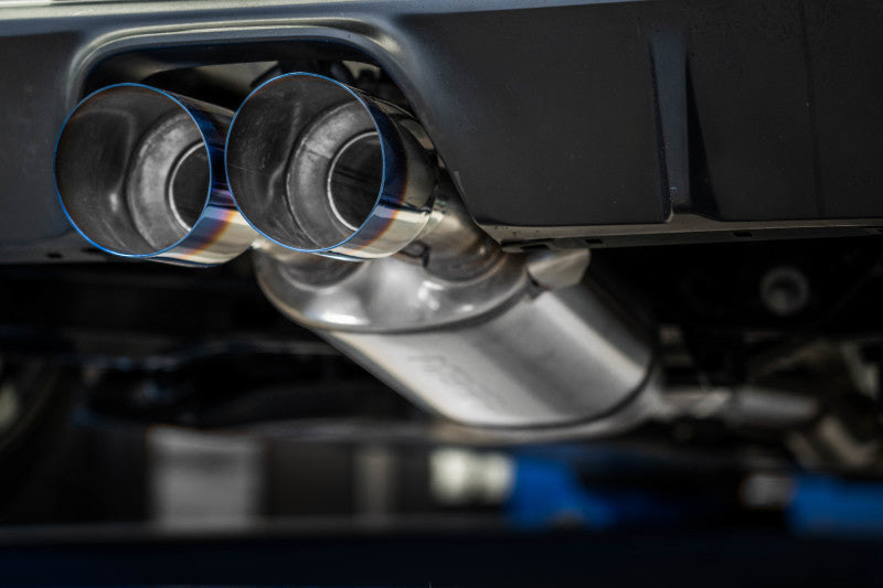 MBRP 2023-2025 Toyota GR Corolla 1.6L T304 SS 3in Cat-Back Dual Center Rear Exhaust with Burnt End Tips