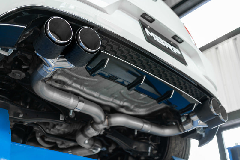 MBRP 2015 - 2019 VW Golf R MK7/MK7.5 3in T304 Cat Back Exhaust with Stunning Carbon Fiber Tips