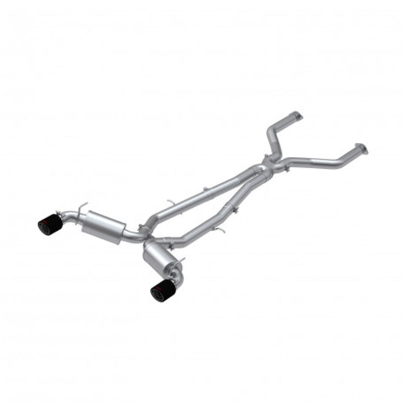 MBRP High-Performance Exhaust for 2017 - 2022 Infiniti Q60 3.0L RWD/AWD with Carbon Fiber Tips
