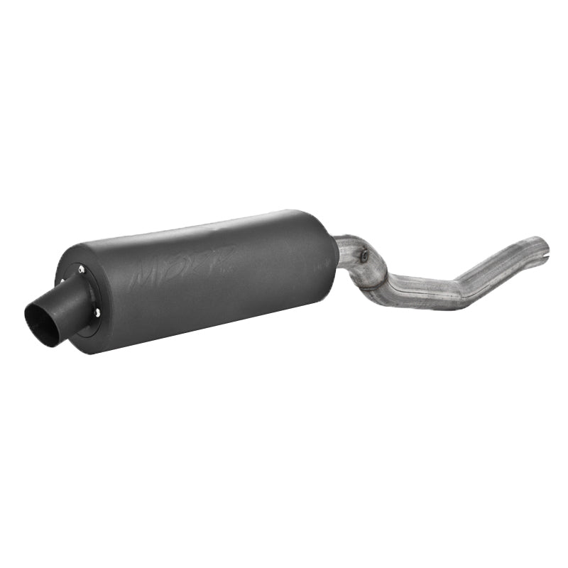 MBRP Slip-On Exhaust System with Sport Muffler for 1987 - 2004 Yamaha YFM 350X Warrior: Unleash Your ATV's Potential!