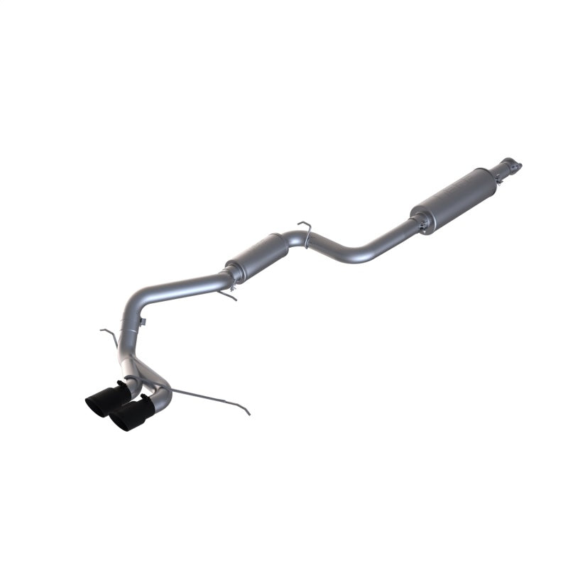 MBRP Armor Plus: 2013 - 2018 Ford Focus ST 2.0L EcoBoost Dual Center Outlet T409 3in Cat Back Exhaust with Black Tips
