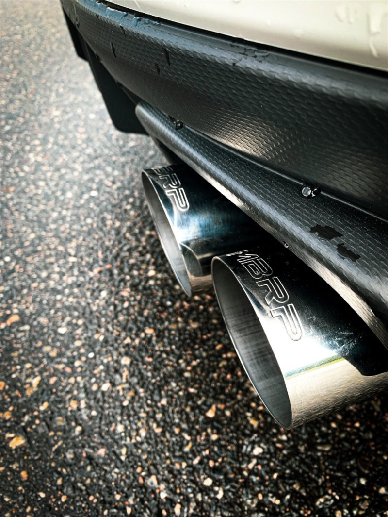 MBRP 2011 - 2021 Subaru WRX/STI High - Performance 3in Dual Split Rear Exit Exhaust with 3.5in Tips - T304 (Street Version)