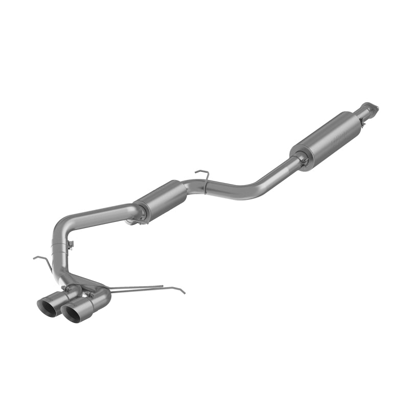MBRP Armor Plus: 2013 - 2018 Ford Focus ST 2.0L EcoBoost 3in Dual Center Outlet T409 Cat Back Exhaust