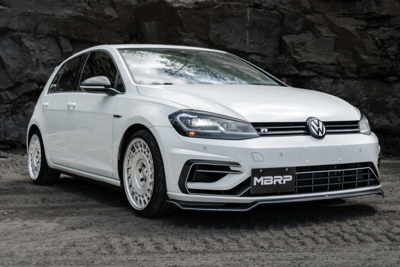 MBRP 2015 - 2019 VW Golf R MK7/MK7.5 3in T304 Cat Back Exhaust with Stunning Carbon Fiber Tips