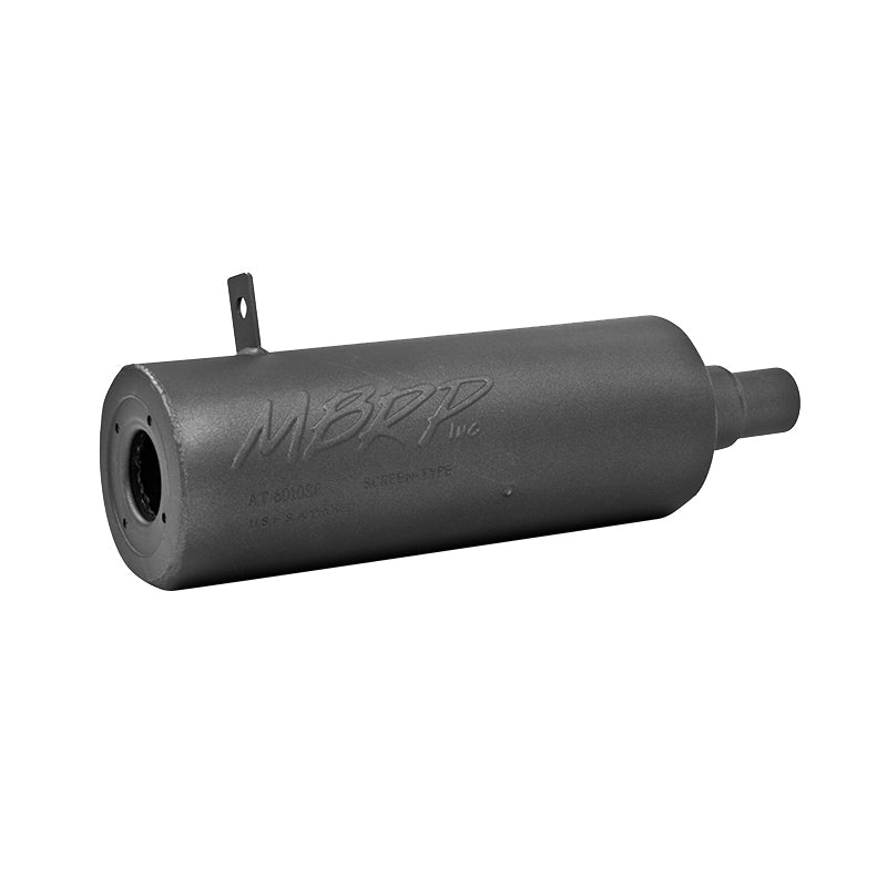 MBRP 2002 Arctic Cat 375/400/500 Black Slip-On Combo Exhaust with Utility Muffler - Unleash the Power!