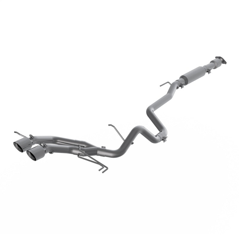 MBRP 2013 - 2018 Hyundai Veloster Turbo: 2.5in T304 Cat - Back Dual Exit Exhaust with 4in. OD Tips