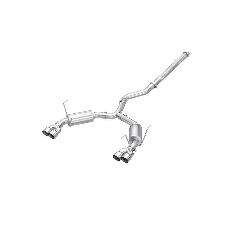MBRP 2022+ Subaru WRX Street-Ready 3in Cat-Back Dual Split Rear Quad Tips Exhaust