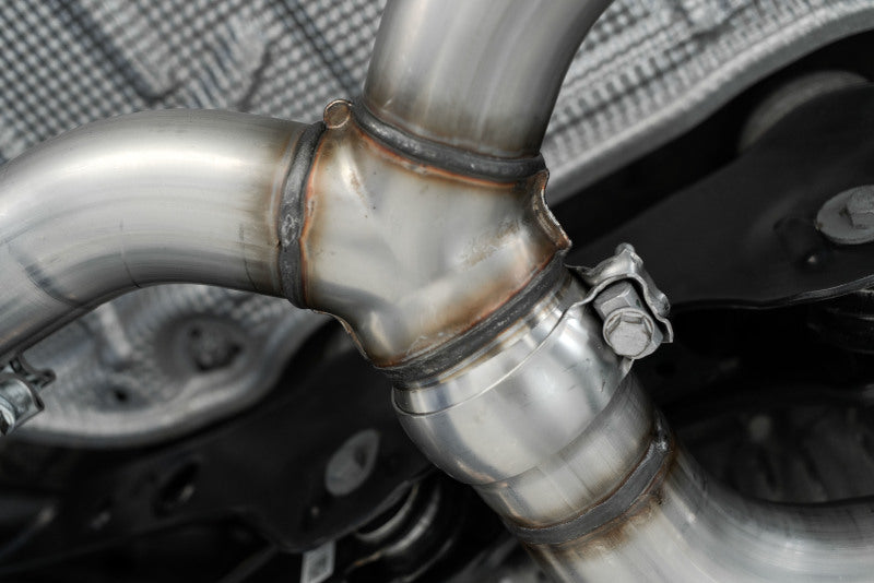 MBRP 2015 - 2019 VW Golf R MK7/MK7.5 3in T304 Cat Back Exhaust with Stunning Carbon Fiber Tips