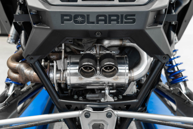 MBRP 2022 - 2024 Polaris RZR Pro R Single Slip - on Dual Outlet High - Performance Exhaust