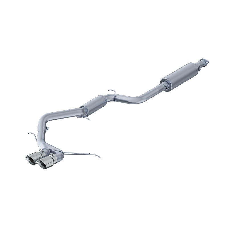 MBRP 2013 - 2018 Ford Focus ST 2.0L EcoBoost Dual Center Outlet AL 3in Cat - Back Exhaust System