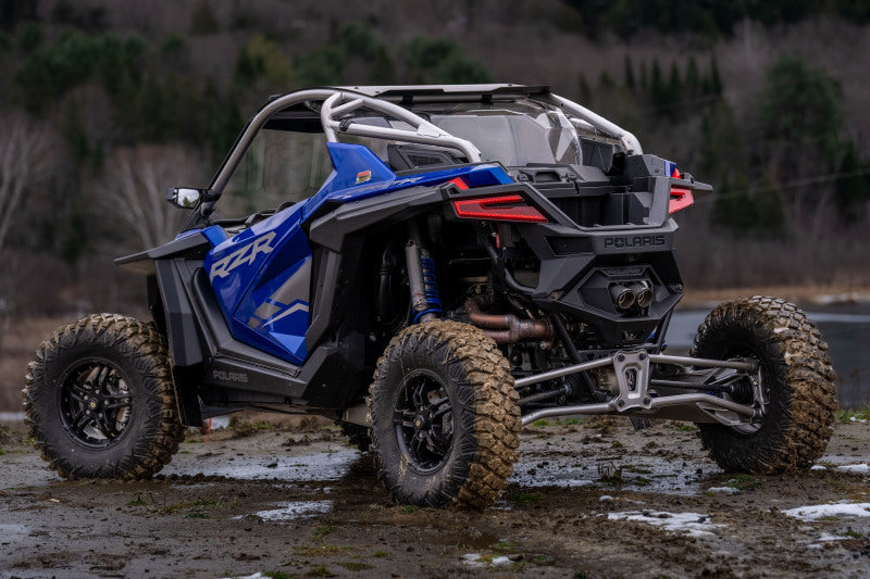 MBRP 2022 - 2024 Polaris RZR Pro R Single Slip - on Dual Outlet High - Performance Exhaust