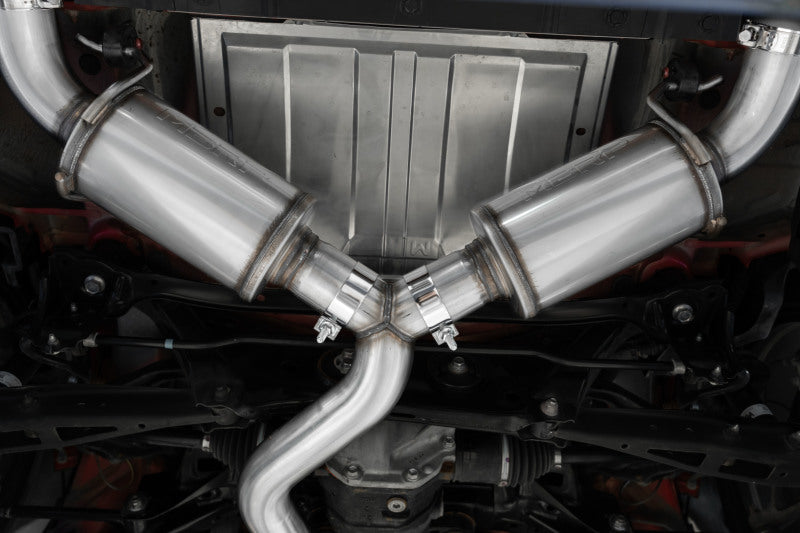 MBRP Premium 3in Dual Split Rear Cat Back Exhaust with CF Tips for 2013 - 2024 Subaru BRZ & Similar Models - T304
