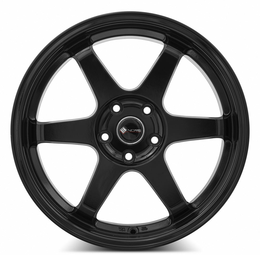 Vors TR37 Gloss Black Wheels - 17x8, 5x112 (Custom Drill), ET35, 73.1 - A Stunning Upgrade!