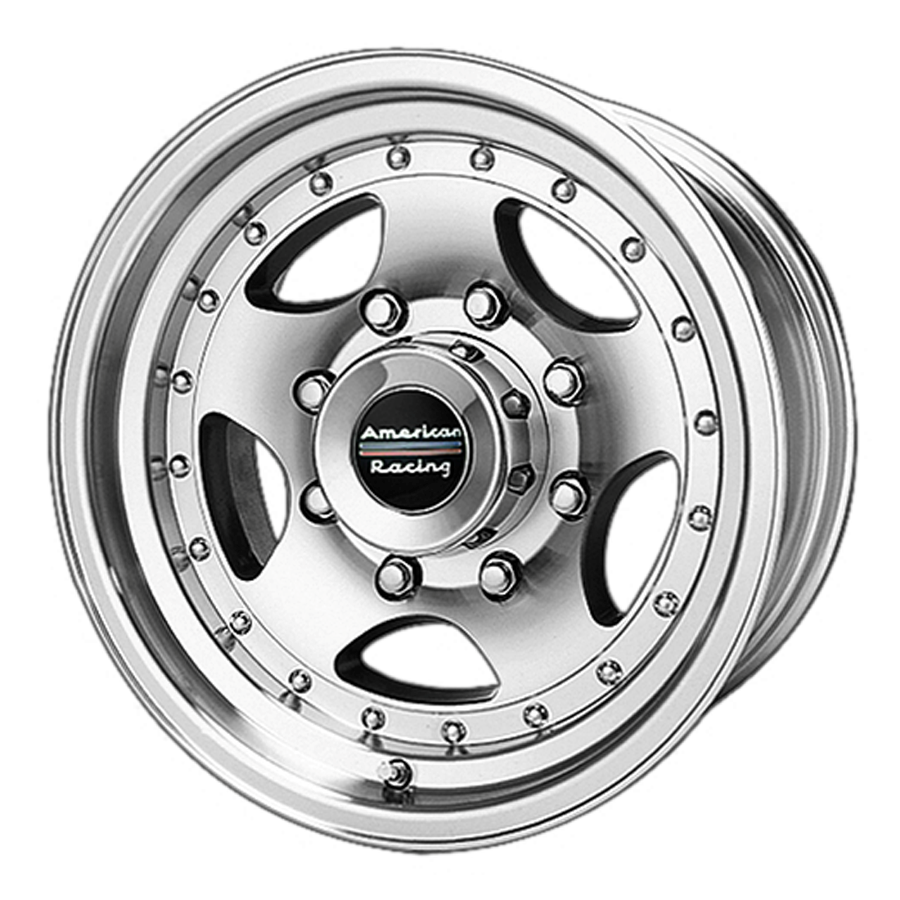 Stunning American Racing AR23 Wheels - 15x8, 6x139.70 ET-19, 108.00 Machined Finish - Upgrade Your Ride Now!