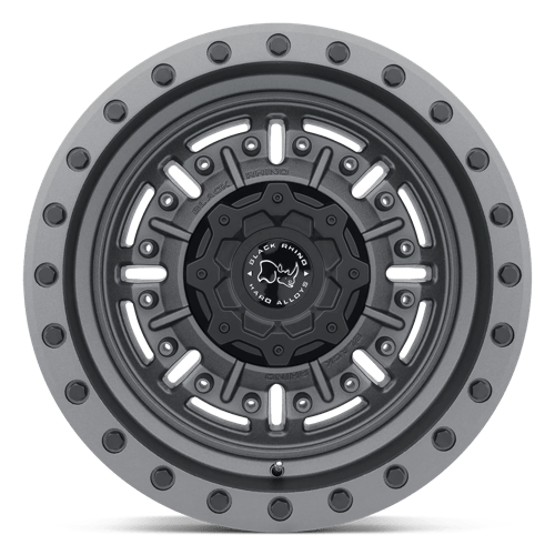 Black Rhino ABRAMS - Stunning 20X9.5 Textured Matte Gunmetal Wheels