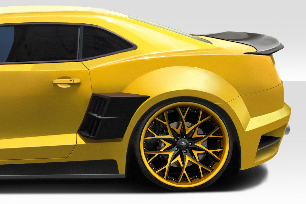 Revamp Your 2010 - 2013 Chevrolet Camaro with Duraflex CCG Wide Body Rear Fender Flares - 2 Piece Set