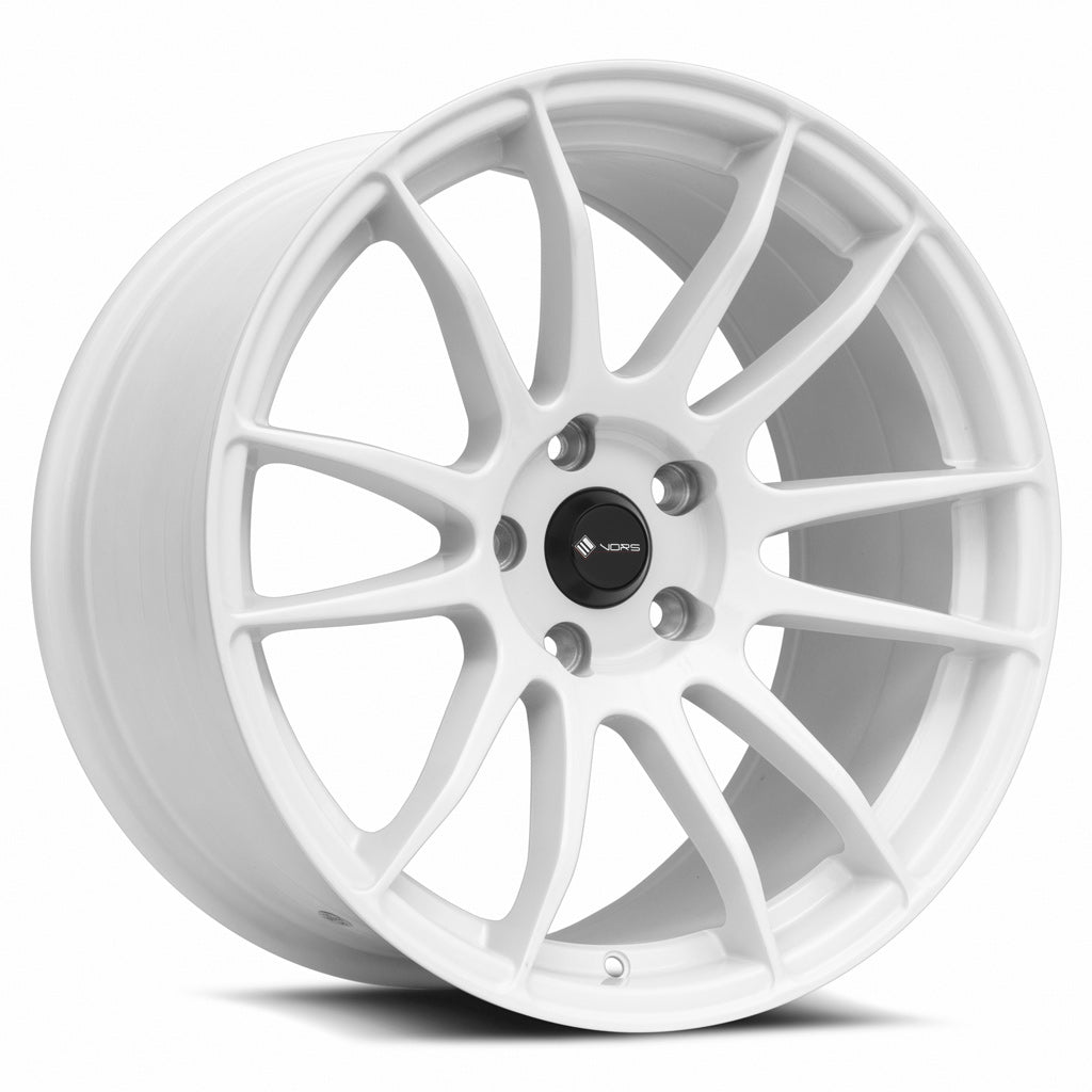 Vors TR10 White Wheels - 18x9.5, 5x120 (Custom Drill), ET35, 73.1 - Upgrade Your Ride Now!