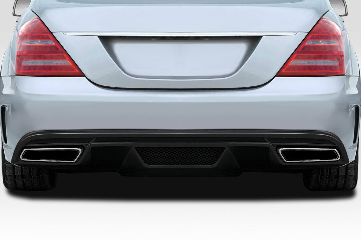 Transform Your 2007 - 2013 Mercedes S Class W221 with Duraflex's Stunning Black Series Look Rear Bumper!