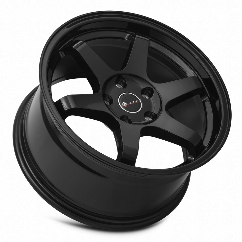 Vors TR37 Gloss Black Wheels - 17x9, 5x110 (Custom Drill), ET30, 73.1 - A Must - Have for Car Enthusiasts!