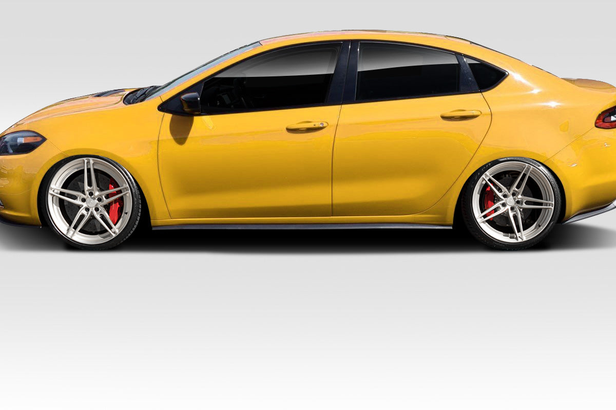 Transform Your 2013 - 2016 Dodge Dart with Duraflex Scat Look 2 - Piece Side Skirts