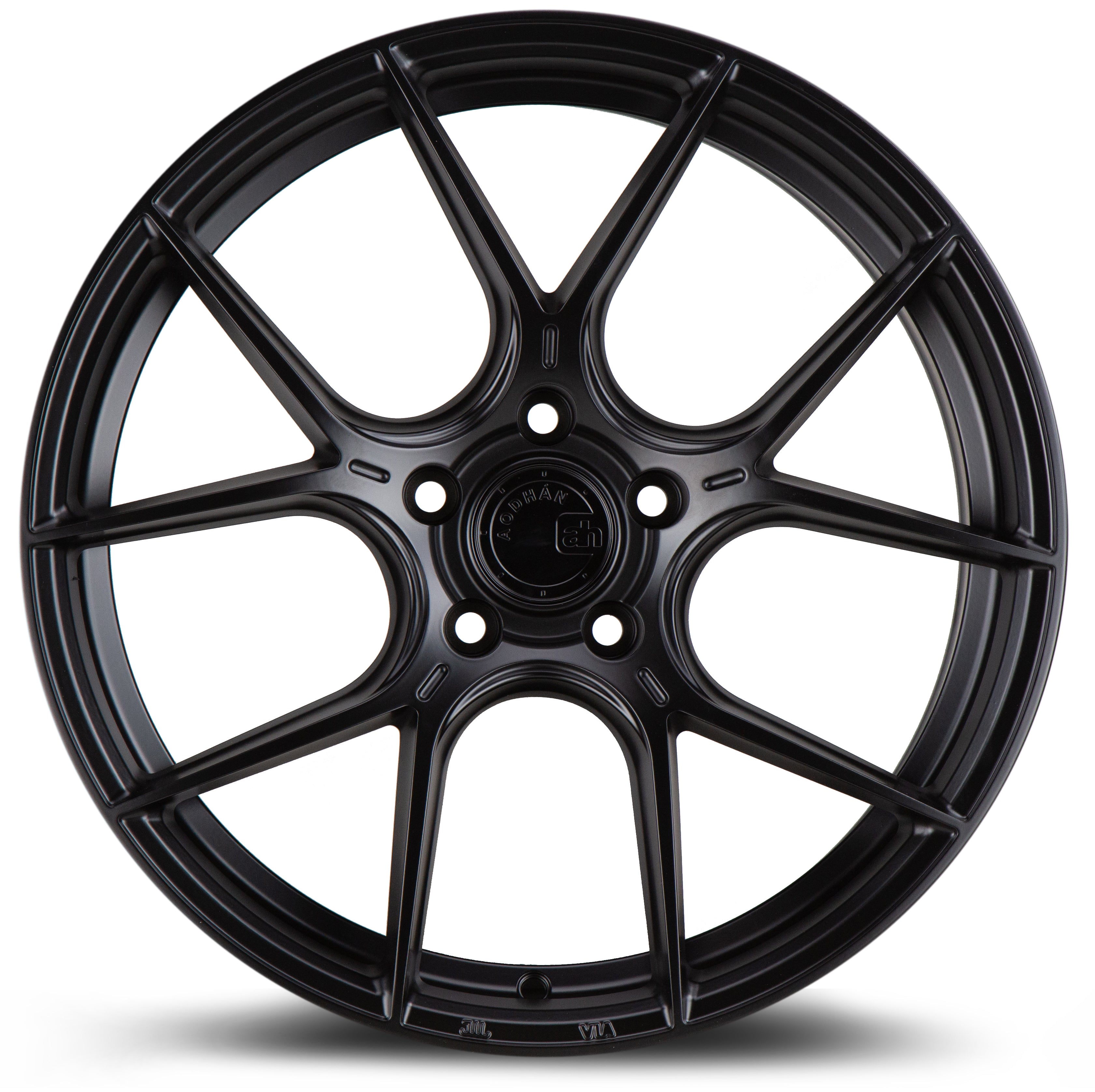Aodhan AH-11 Wheels - Stunning 19x8.5 Matte Black for a Sleek Ride