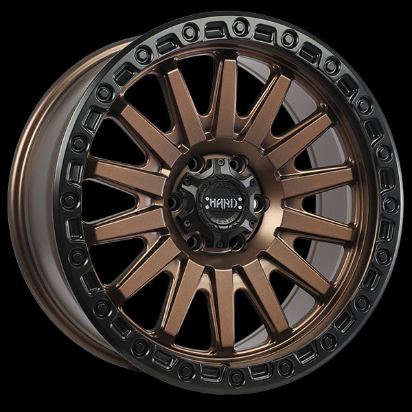 Ruffino HARD BLAZE Wheels: Stunning Satin Bronze & Black Combo!
