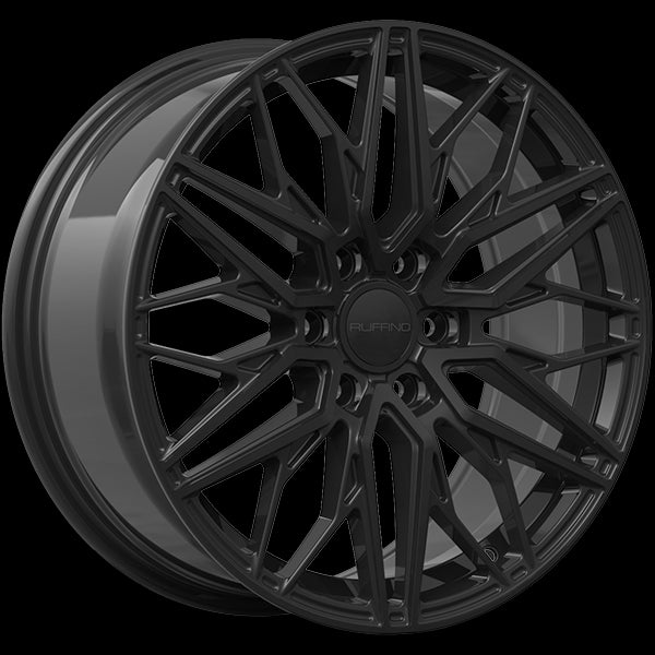 Ruffino LUXE 18x8.0 6x120 ET45 67.1 Gloss Black - Stunning Wheels for Your Ride