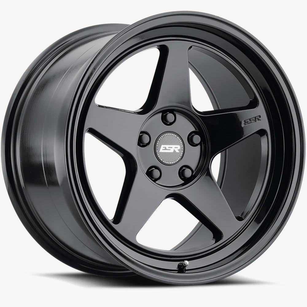 ESR CR5 18x10.5 5x120.6 (Custom Drill) ET22 Gloss Black - Upgrade Your Ride Now!