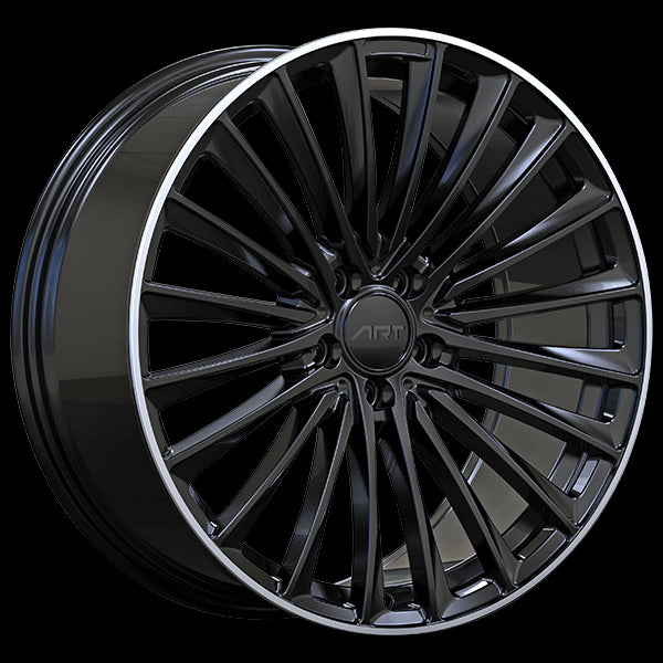 ART Replica REPLICA 339 Wheels - Gloss Black with Machined Lip! Upgrade Your Ride Now!