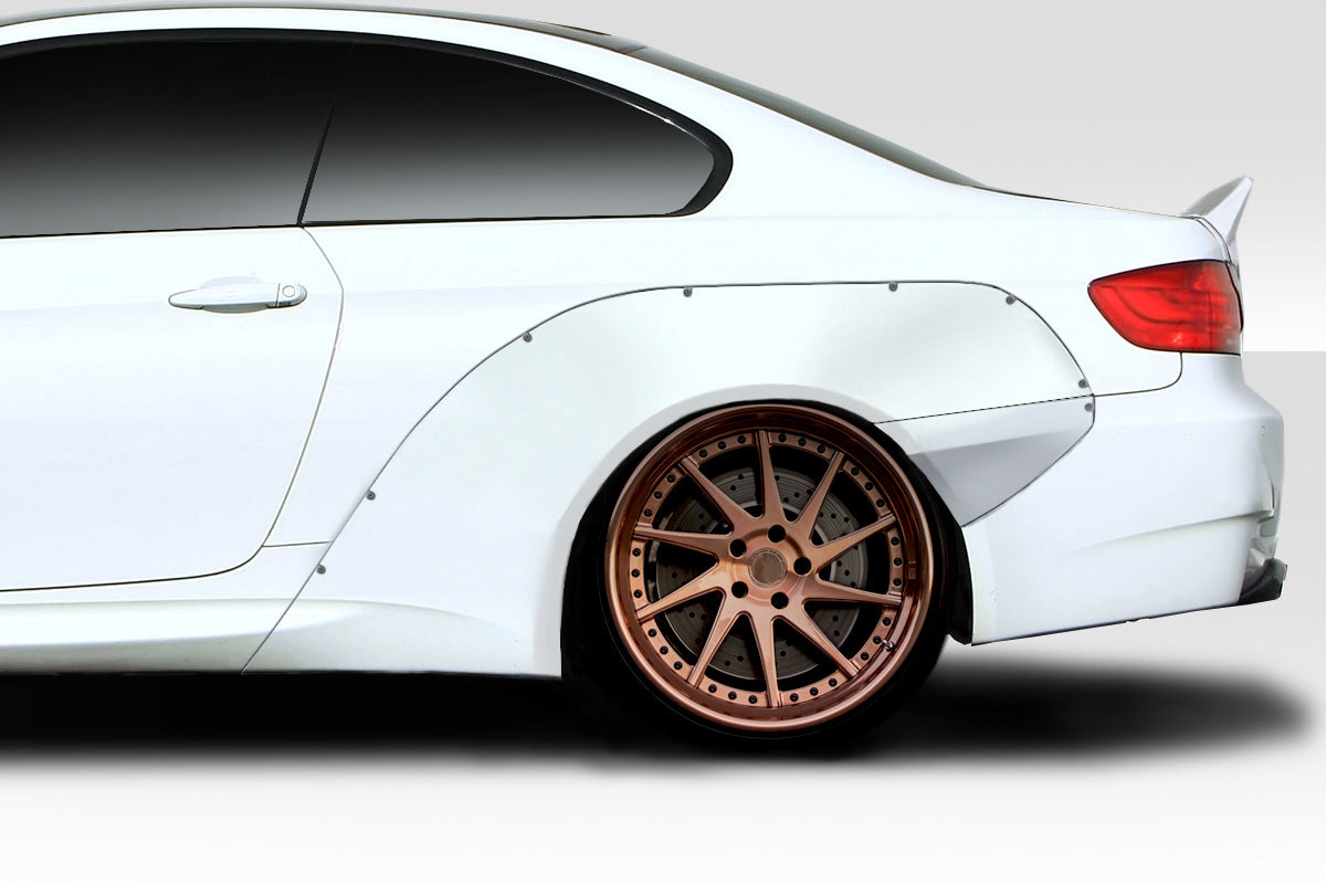 Transform Your 2007 - 2013 BMW 3 Series E92/ E93! Duraflex Circuit Wide Body Rear Fender Flares (+90mm) - 4 Piece Set (Excluding M3)