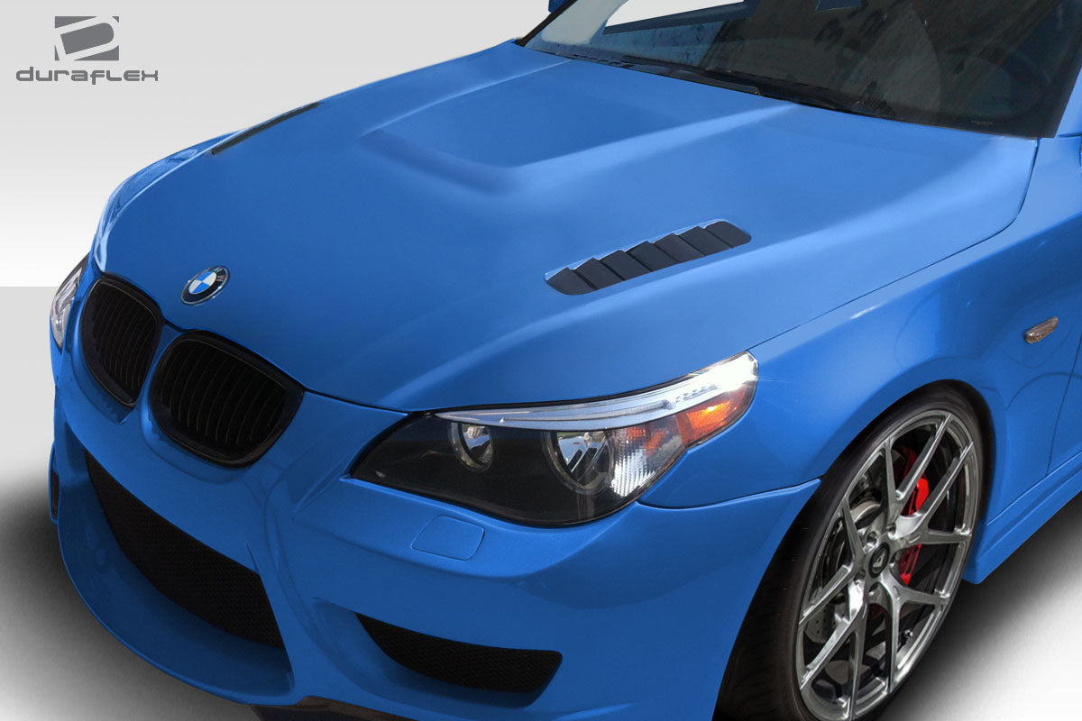 Unleash Style! 2004 - 2010 BMW 5 Series E60 Duraflex AF1 One - Piece Hood